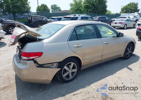 2003 Honda Accord Ex z USA, uszkodzony, nr VIN 1HGCM56623A132140